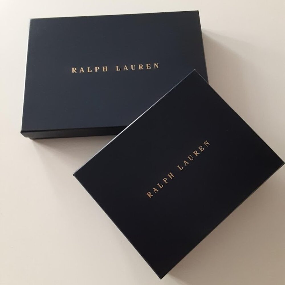 Ralph Lauren Signature Blue Gift Boxes (2)